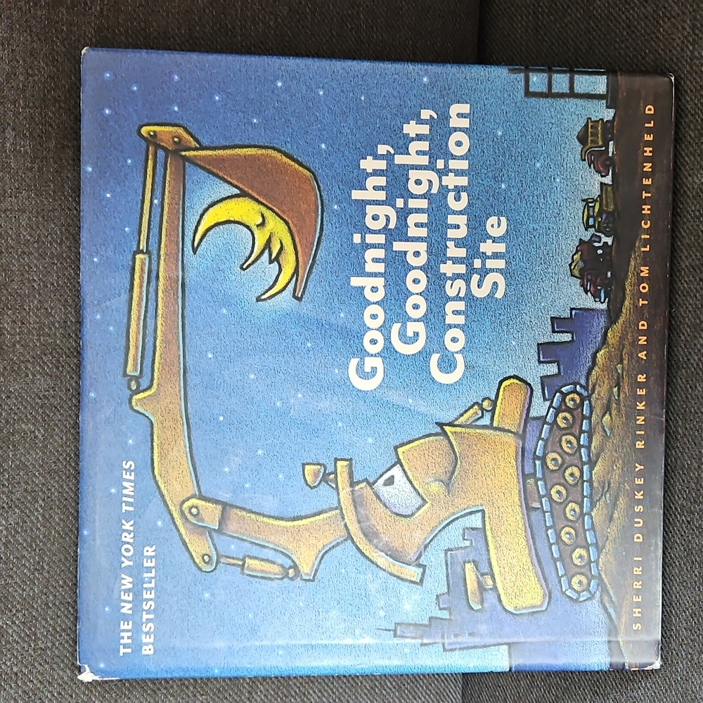 Goodnight, Goodnight, Construction Site Hardcover Kids Book (Ages 3-7)